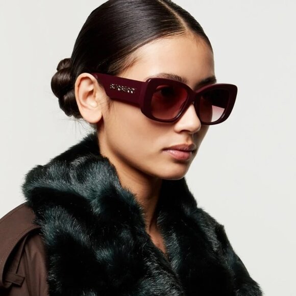 BRAND NEW Burberry BE4410 4038F2 Black Dark Grey Women Sunglasses BE 4410 - Picture 9 of 9